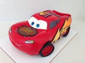 3D Lightning McQueen Cars Cake Tutorial by How to Cook That