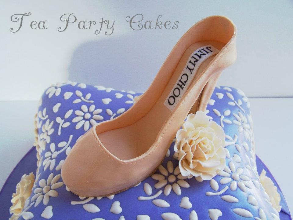 Tea Party Cakes closed toe shoe