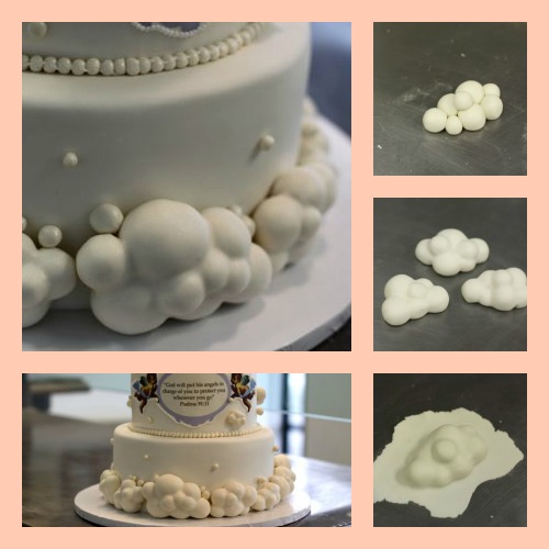 How to make Fondant Clouds by My Sweet and Saucy