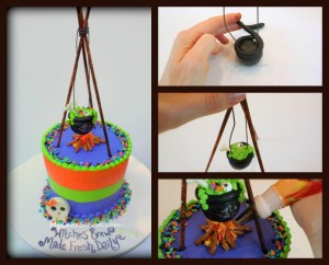 Witches Brew Tutorial by My Cake School